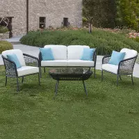 Salotto da giardino in alluminio ARTEMIDE