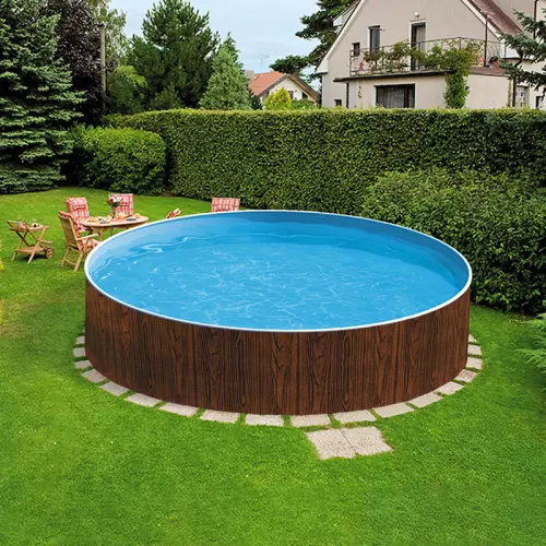 Piscina fuori terra AZURO WOOD Ø 3,60 h 1.20 m