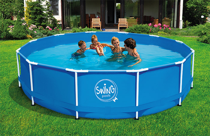 Piscina Fuori Terra SWING FRAME Ø 3,66 x h.0,91 m Piscina Fuori Terra SWING FRAME Ø 3,66 x h.0,91 m