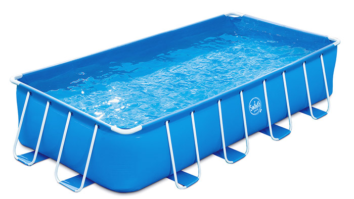 Piscina Fuori Terra SWING METAL FRAME rettangolare Piscina Fuori Terra SWING METAL FRAME rettangolare