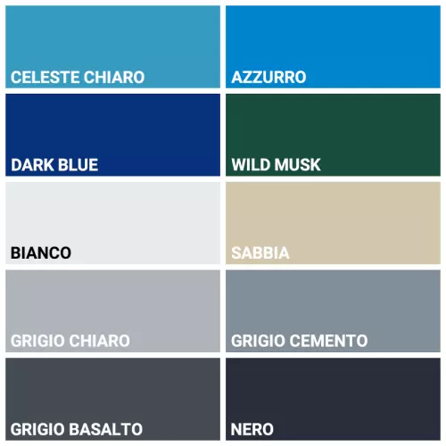 Rivestimento Liner SopremaPool PREMIUM Laccato in PVC-P armato