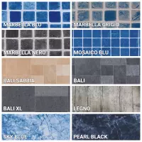 Rivestimento Liner SopremaPool DESIGN in PVC-P armato