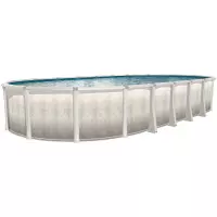 Piscina fuori terra ovale OPUS TUSCANY 1005 - 10,05 x 5,49 x h 1,32 m