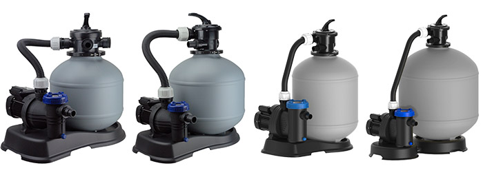 Gruppo filtrante a sabbia monoblocco BWT SHOTT PPF/WP modelli da 6 a 15 m&Acirc;&sup3;/h con valvola dall'alto