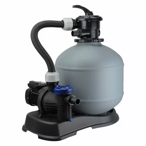 Gruppo filtrante a sabbia monoblocco BWT SHOTT PPF65/8000WP da 8 m³/h con valvola dall'alto