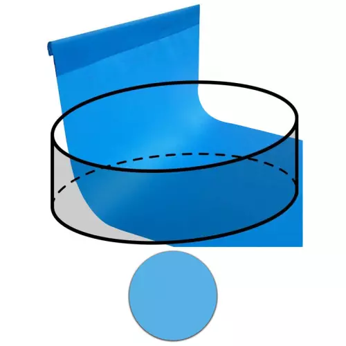 Telo Rivestimento Liner per piscina circolare Ø 2,40 e Ø 3,50 m