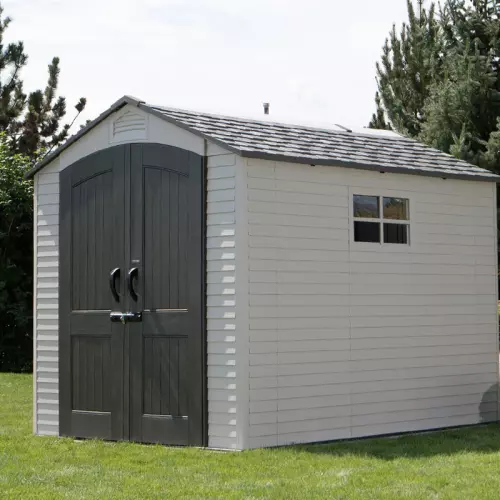 Casetta da giardino TORINO 3 in pvc 2,06 x 2,80 x h 2,27 m