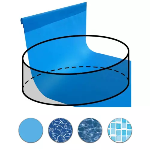 Telo Rivestimento Liner per piscina circolare Ø 4,60 m