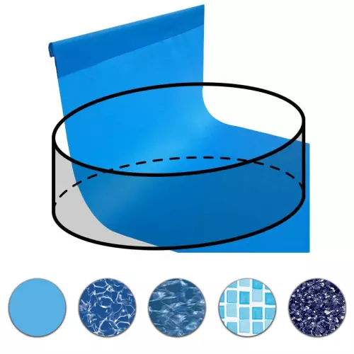 Telo Rivestimento Liner per piscina circolare Ø 6,40 m