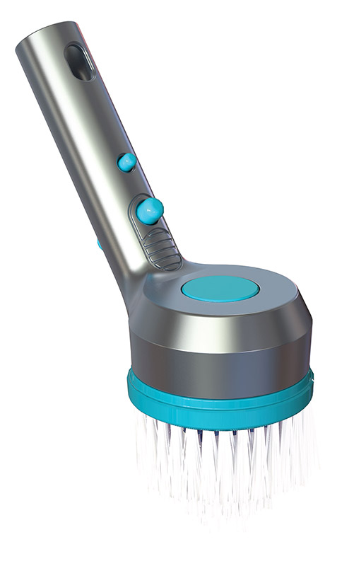 Spazzola per piscina ad angolo