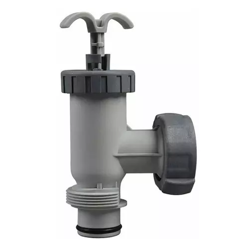 Valvola a saracinesca Shut Off per mandata e chiusura, raccordi Ø 38 mm