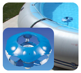 skimmer galleggiante e flottante