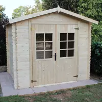 Casetta in legno da giardino SARA 2,46 x 2,00 x h 2,20 m