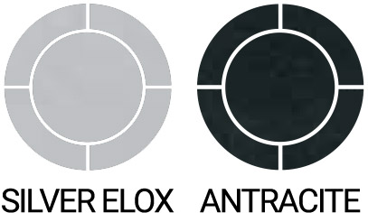 Colorazioni telaio copertura telescopica Albixon per piscina Colorazioni telaio copertura telescopica Albixon per piscina