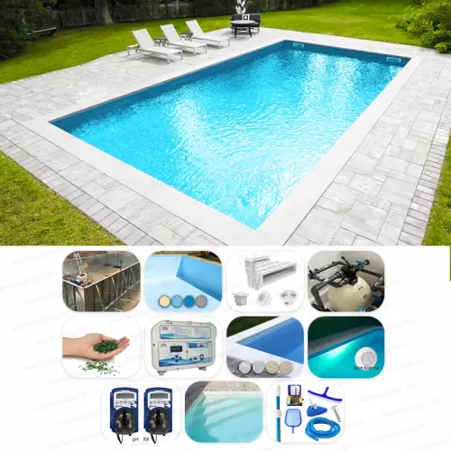 Piscina interrata in pannelli d'acciaio ITALIKA® Steel rettangolare 9,00 x 4,00 h1,20 m - kit SENZA PENSIERI