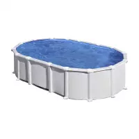 Piscina Fuori Terra Ovale Gre HAITI 610 Connect - 6,10 x 3,75 h.1,32 m