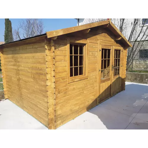 Casetta in legno INES 4,00 x 4,00 x 2,50 m