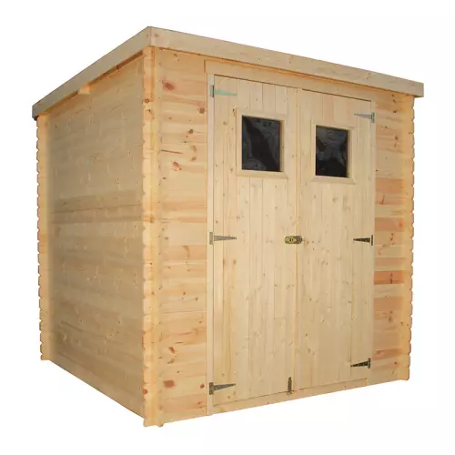 Casetta in legno BIRBA da giardino 2,00 x 2,00 x h 2,18 m