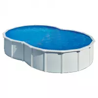 Piscina Fuori Terra a forma di Otto Gre VARADERO 640 - 6,40 x 3,90 h.1,20 m