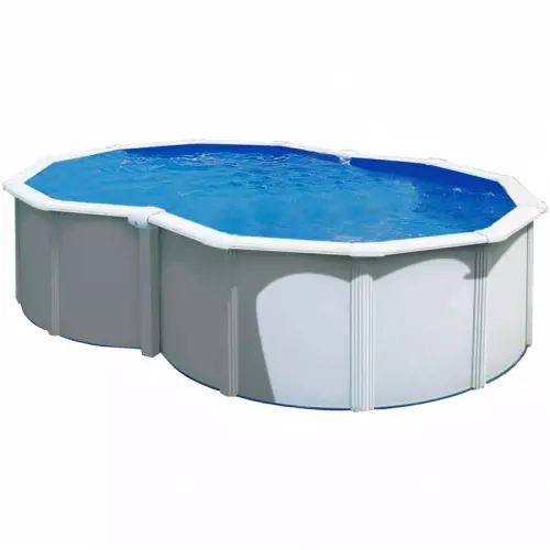 Piscina Fuori Terra a forma di Otto Gre VARADERO 500 - 5,00 x 3,40 h.1,20 m