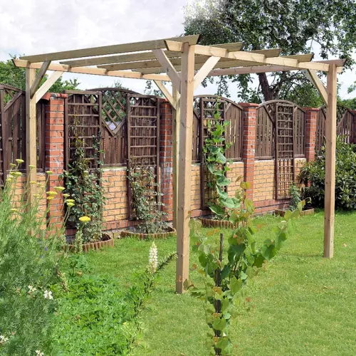 Pergola in legno impregnato ECO 3,00 x 3,00 x 2,40 m