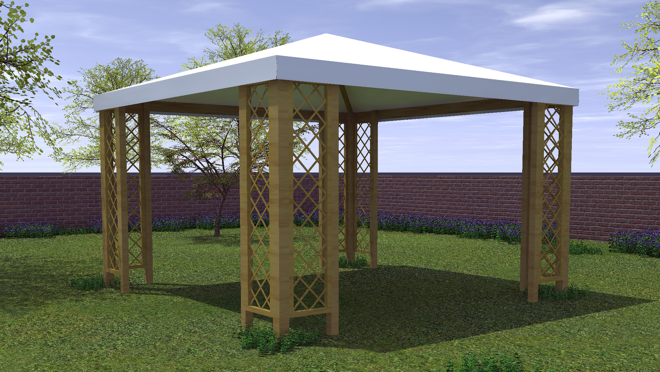 Gazebo da giardino CAPRI