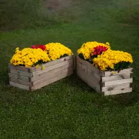 Fioriera in legno TULIPANO, varie misure