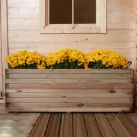 Fioriera in legno MAXI 120x40x40 cm