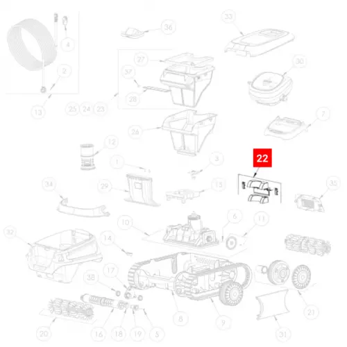 22_KIT Clapet posteriore CN