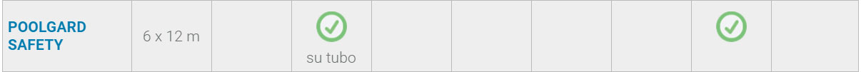 Copertura di sicurezza a barre POOLGARD SAFETY