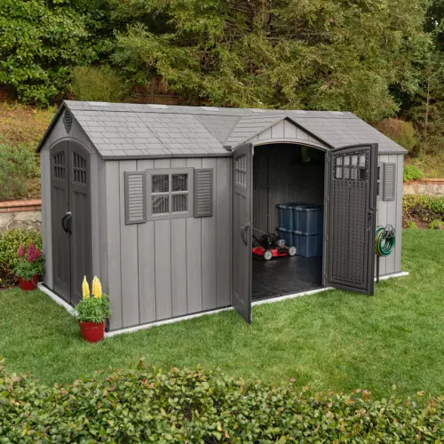 Casetta da giardino UTAH in polietilene 4,52 x 2,39 x h 2,44 m