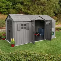 Casetta da giardino UTAH in polietilene 4,52 x 2,39 x h 2,44 m