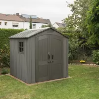 Casetta da giardino VENEZIA 2 in pvc 2,04 x 2,75 x h 2,28 m