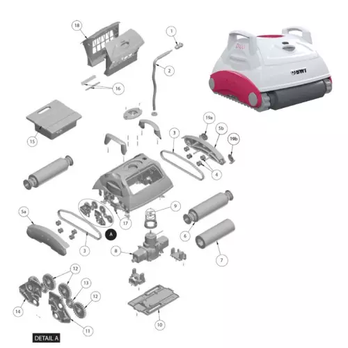 Ricambi per robot BWT Aquatron D100