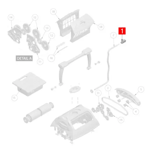 1_Connettore Cavo BWT - Spina 4 PIN
