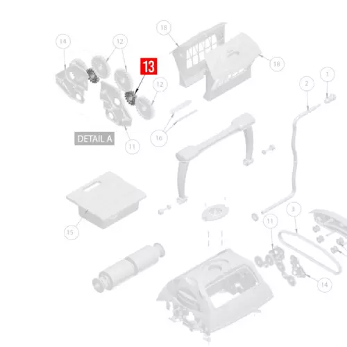 13_Ruota dentata PM ingranaggio BWT serie D (set 2 pezzi)