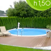 Piscina interrata circolare CLIO 300 - Ø 3,00 x h 1,50 m