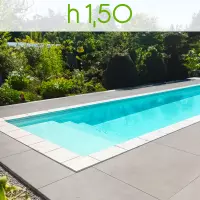 Piscina interrata in casseri di polistirolo ITALIKA® Blok 12,00 x 6,00 h 1,50 m
