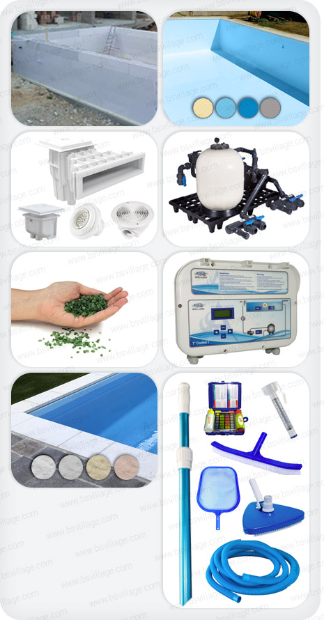 Piscina interrata in casseri di polistirolo ITALIKA Blok - KIT PRO