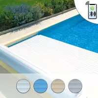 Copertura a tapparella di sicurezza fuori acqua Polartex® ROLLCOVER CONNECT per piscine rettangolari