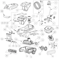 Ricambi per robot Zodiac 40 XA iQ