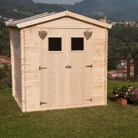 Casetta in legno GIADA 1,80 x 1,30 x h 2,18 m