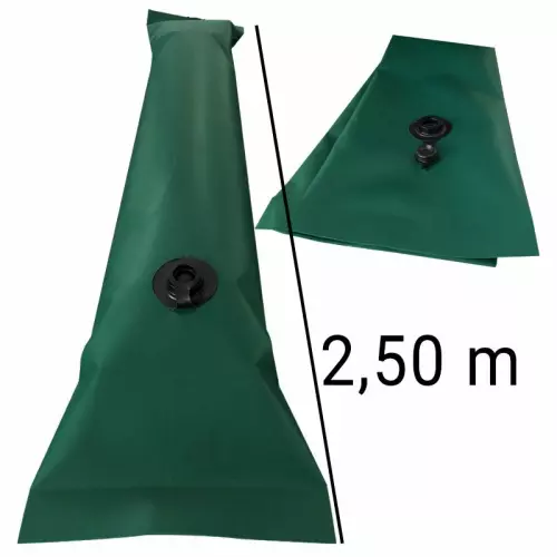 Salsicciotto VERDE MUSCHIO Polartex® Watertube in Pvc Armato 600 gr/m² con tappo a pressione - 2,50 ml