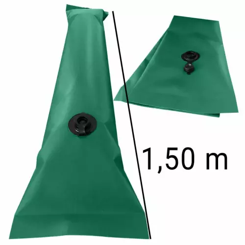 Salsicciotto VERDE OPALE Polartex® Watertube in Pvc Armato 600 gr/m² con tappo a pressione - 1,50 ml