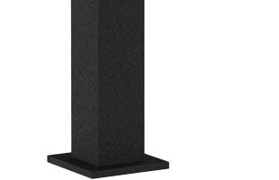 Doccia solare in alluminio DINO con lavapiedi