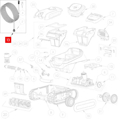 13/b_Cavo Galleggiante CN 15 m (mod. 20 XA)