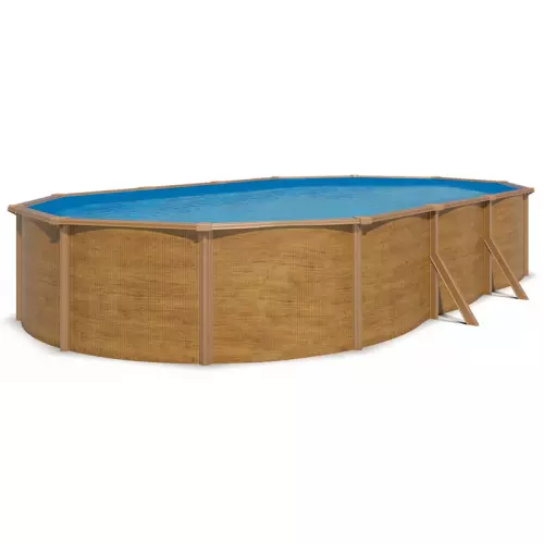 Piscina fuori terra STEELWOOD - 7,30 x 3,65 x h.1,20 m