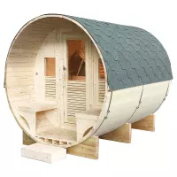 Sauna finlandese tradizionale da esterno MINERVA 3-6 posti