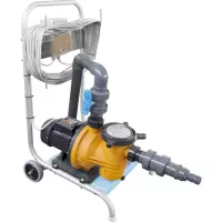 Pompa carrellata con quadro elettrico, vari modelli