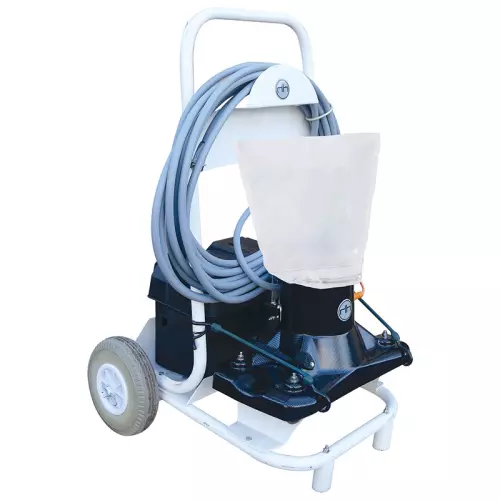 Aspiratore elettrico manuale professionale QUICK VAC FOUNTAIN ricaricabile - L. 40 cm, altezza d'acqua minima 15 cm